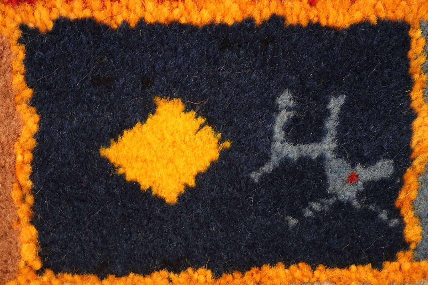 Gabbeh Wool Rug 2053