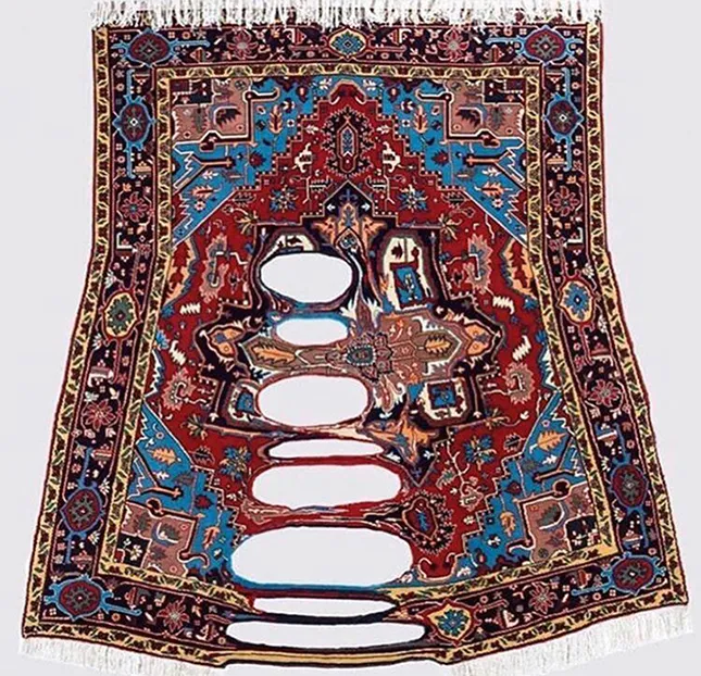 Woolen carpets named "Epiphany"