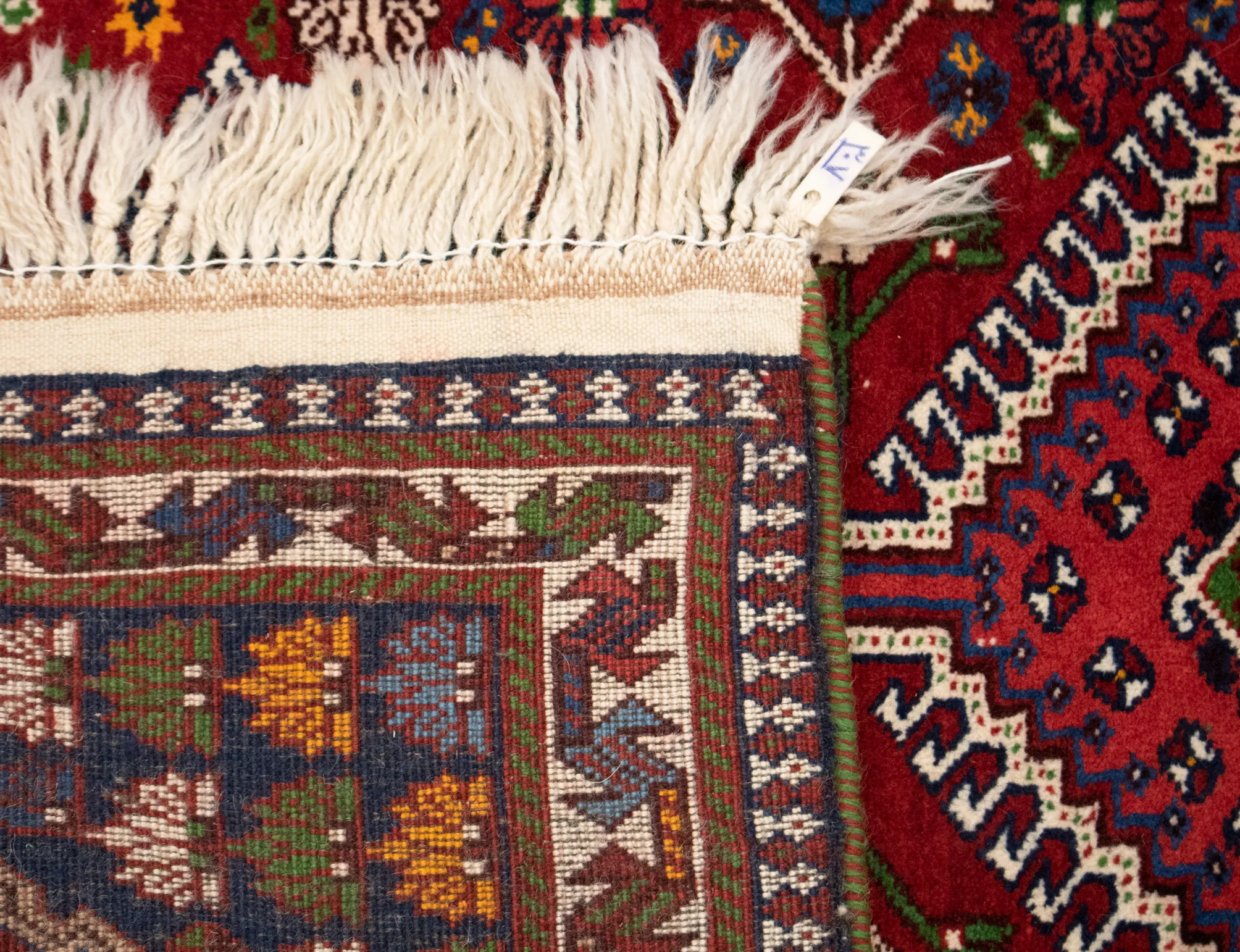 Authentic Shahreza Isfahan Wool Carpet