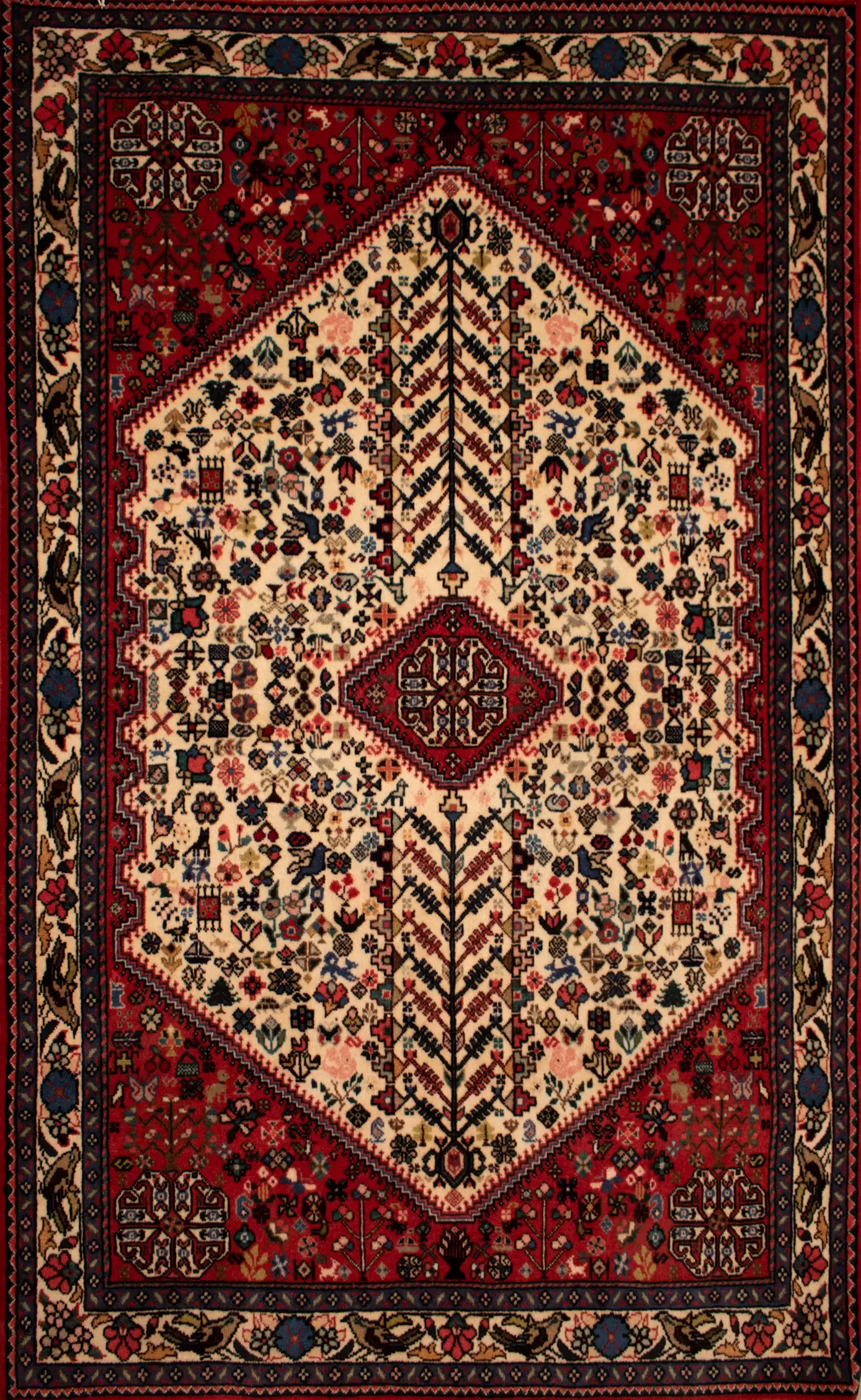 Nasr Abad Isfahan Handwoven Carpet