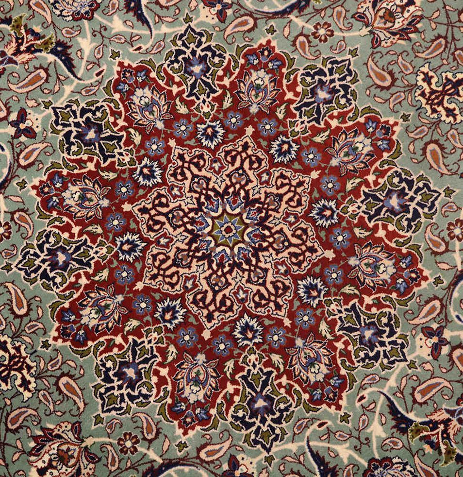 Antique Isfahan Carpet