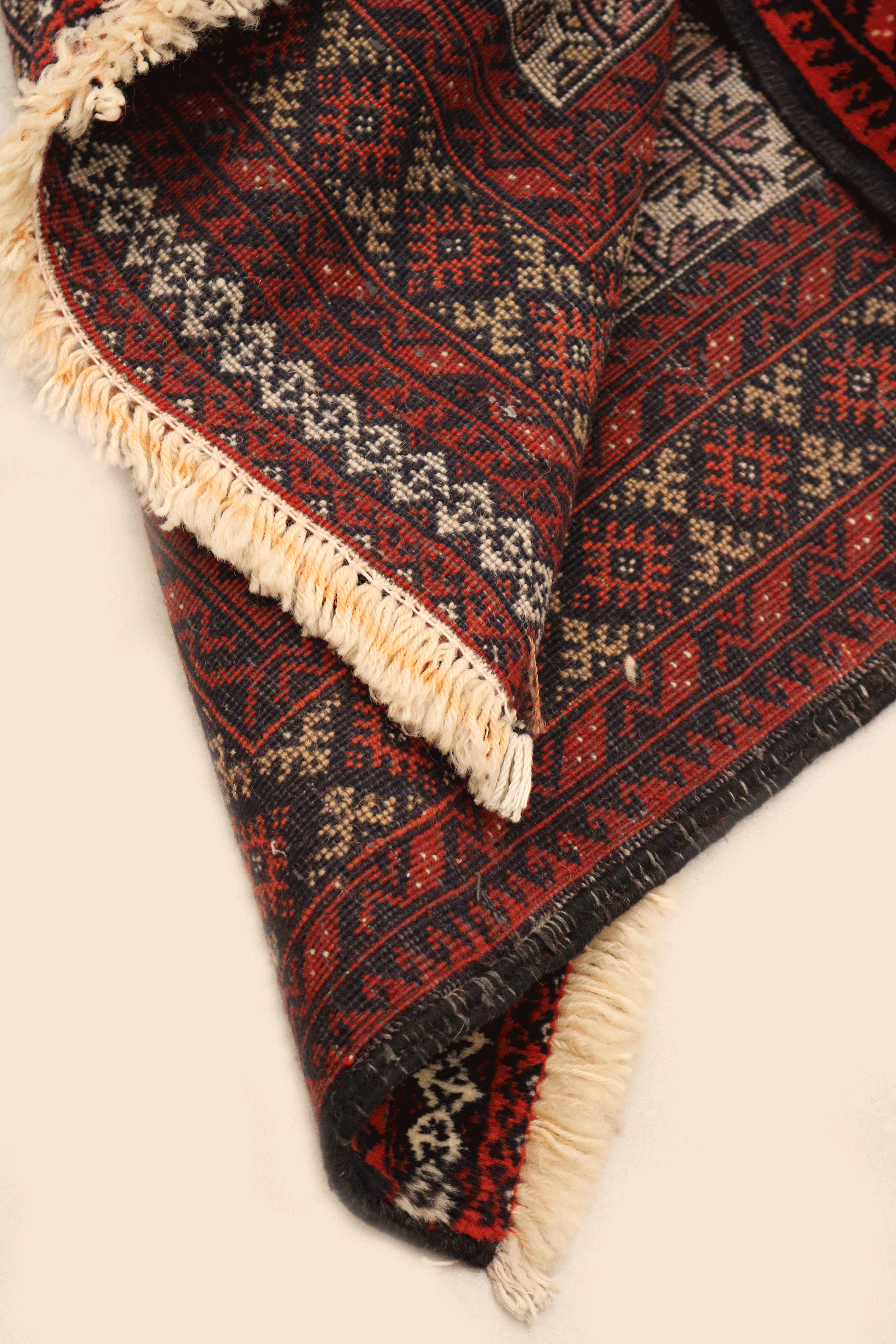 Handmade Persian Baluch Wool Area Rug
