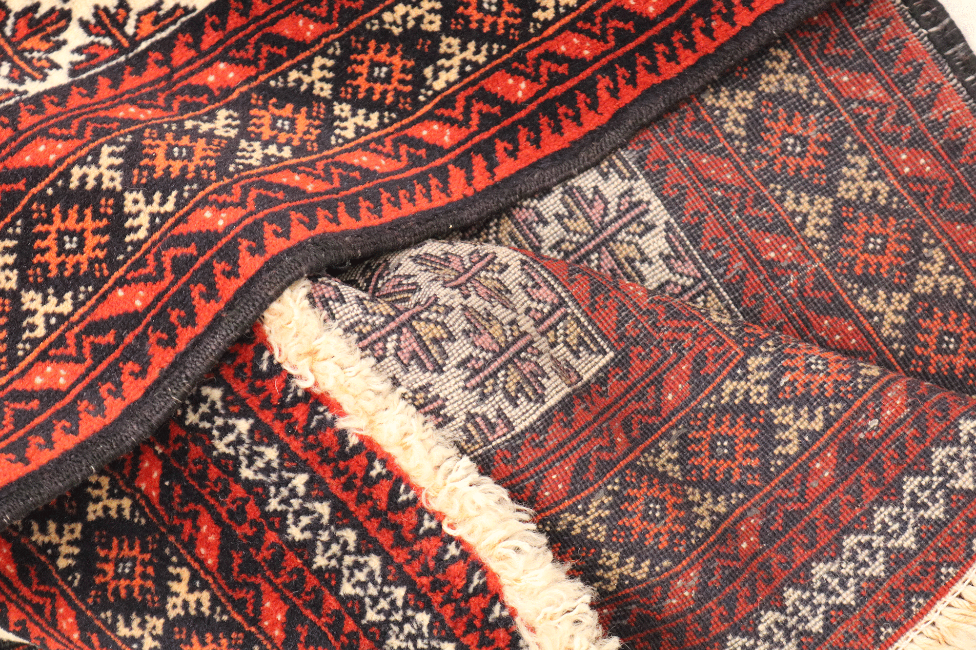 Handmade Persian Baluch Wool Area Rug