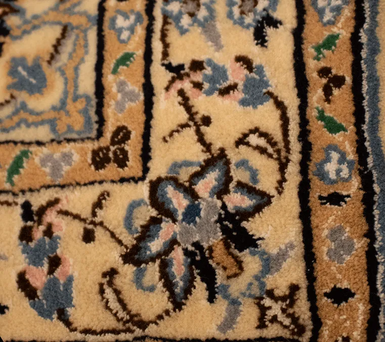 Classic Handmade Nain Rug