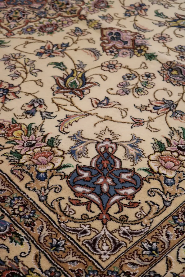 Cream Nain Persian Carpet