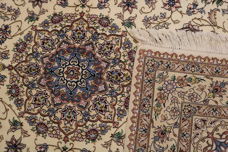 Cream Nain Persian Carpet