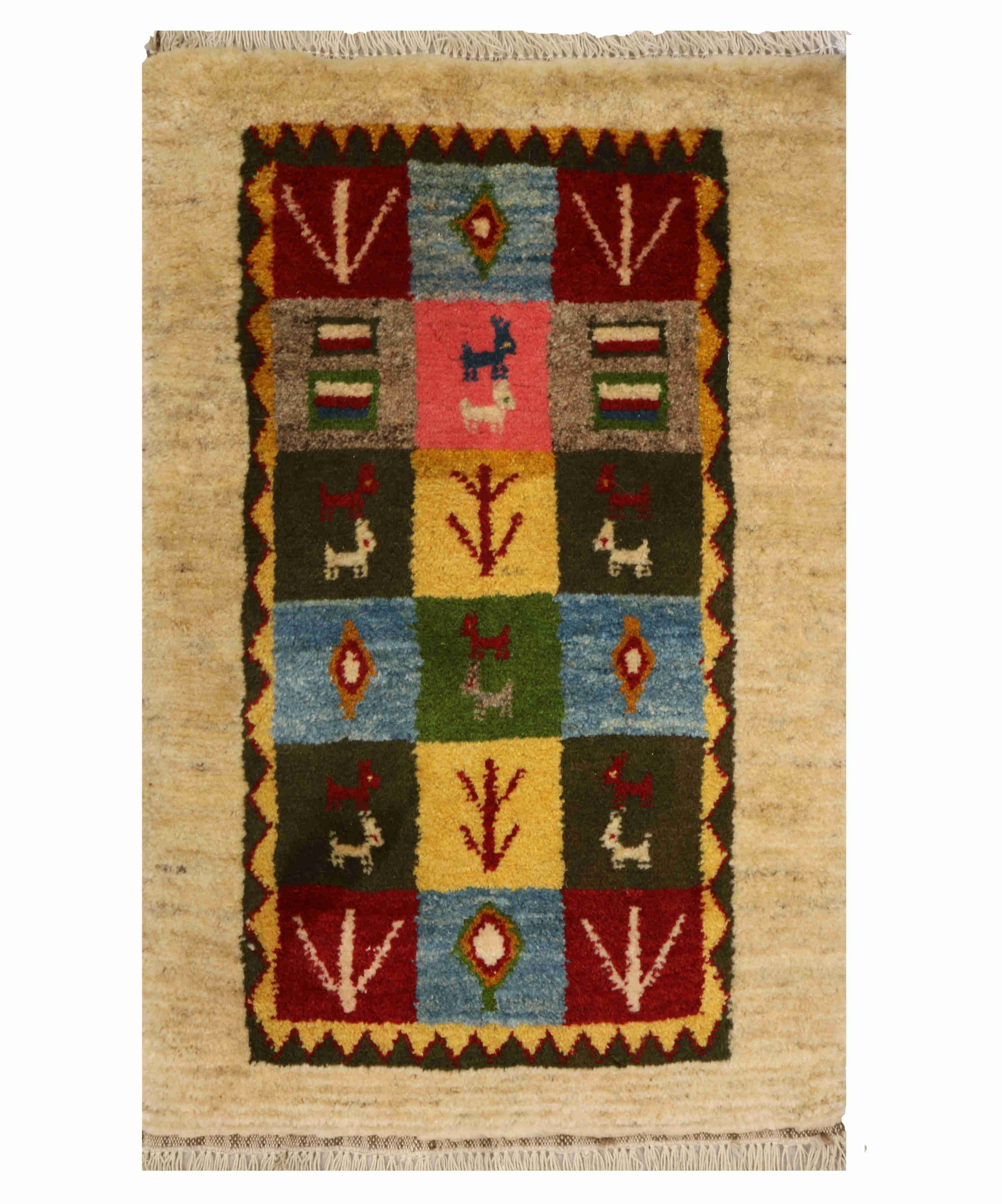 Gabbeh Wool Carpet 2062