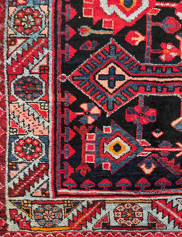 Hamadan Malayer Wool Rug