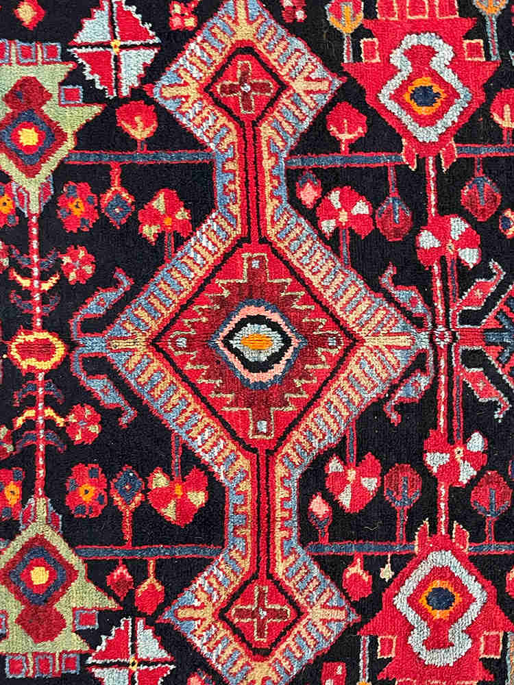 Hamadan Malayer Wool Rug