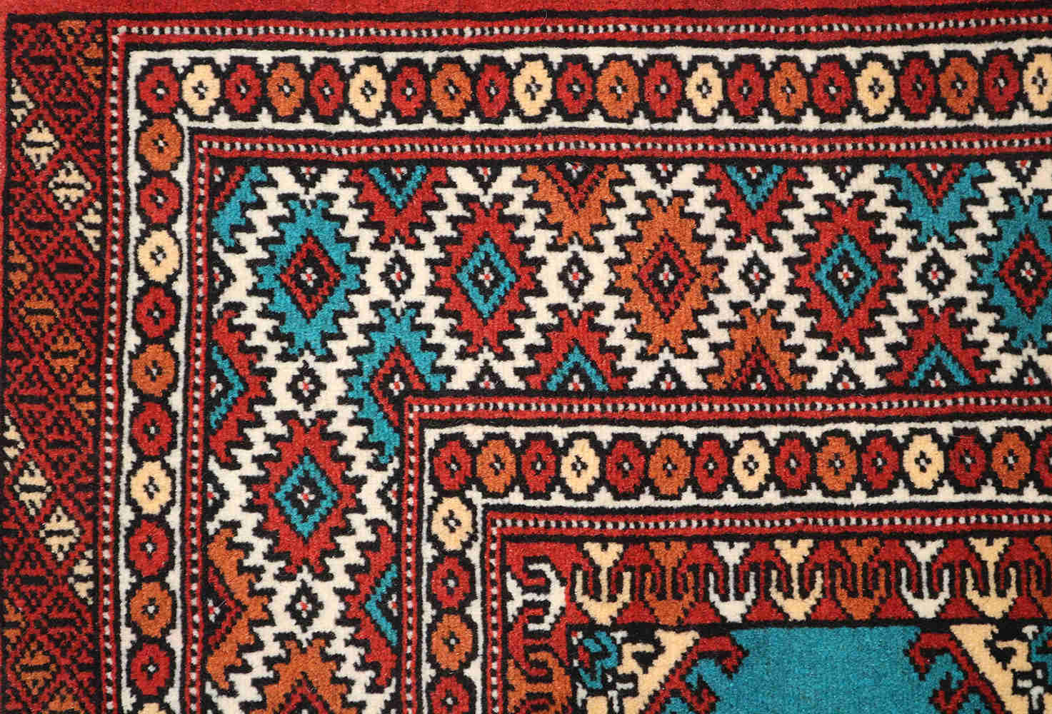 Handwoven Turkaman Rug