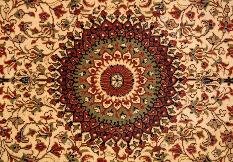 Isfahan Medallion Rug