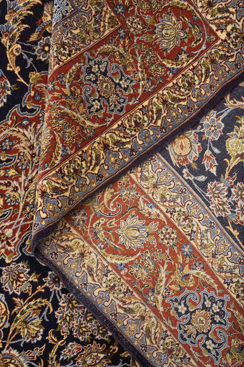 Isfahan Pure Silk Rug