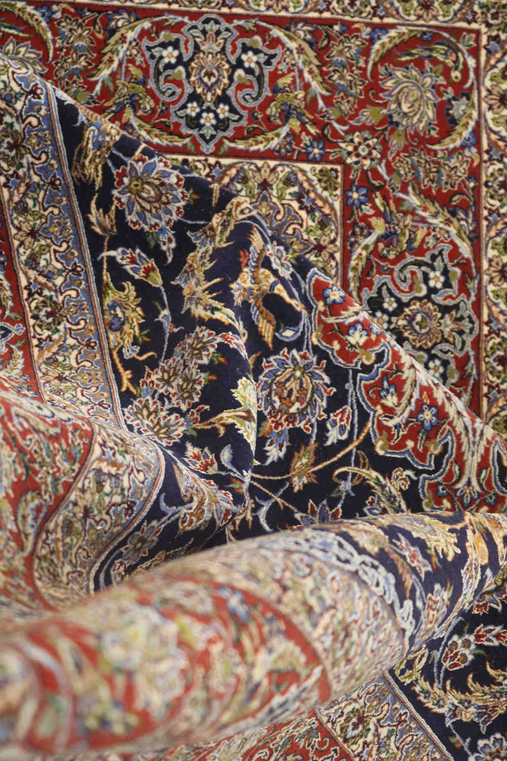 Isfahan Pure Silk Rug