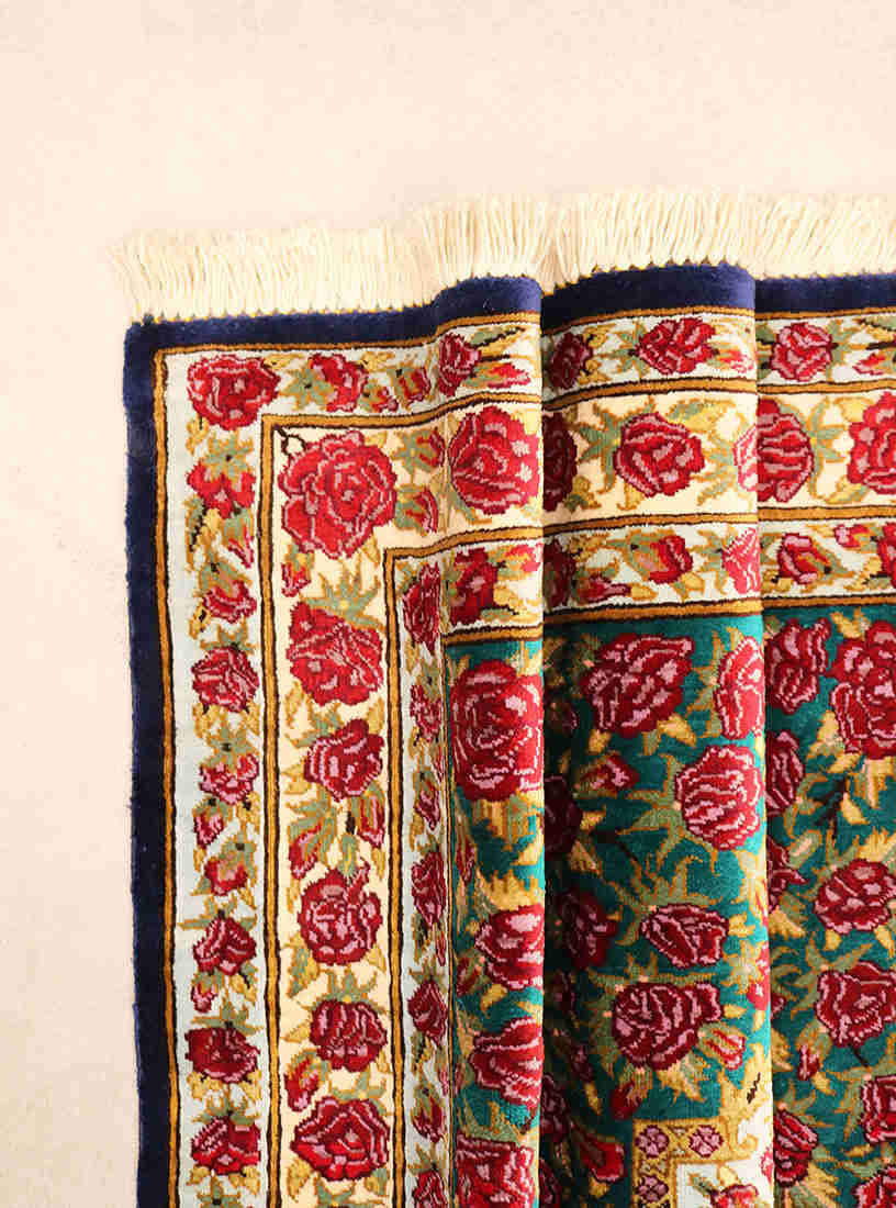 Persian Qum Red Rug