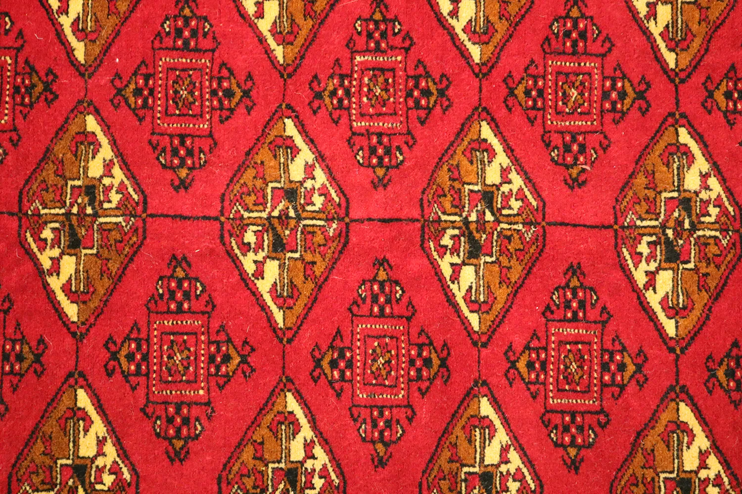 Red Turkmen Carpet