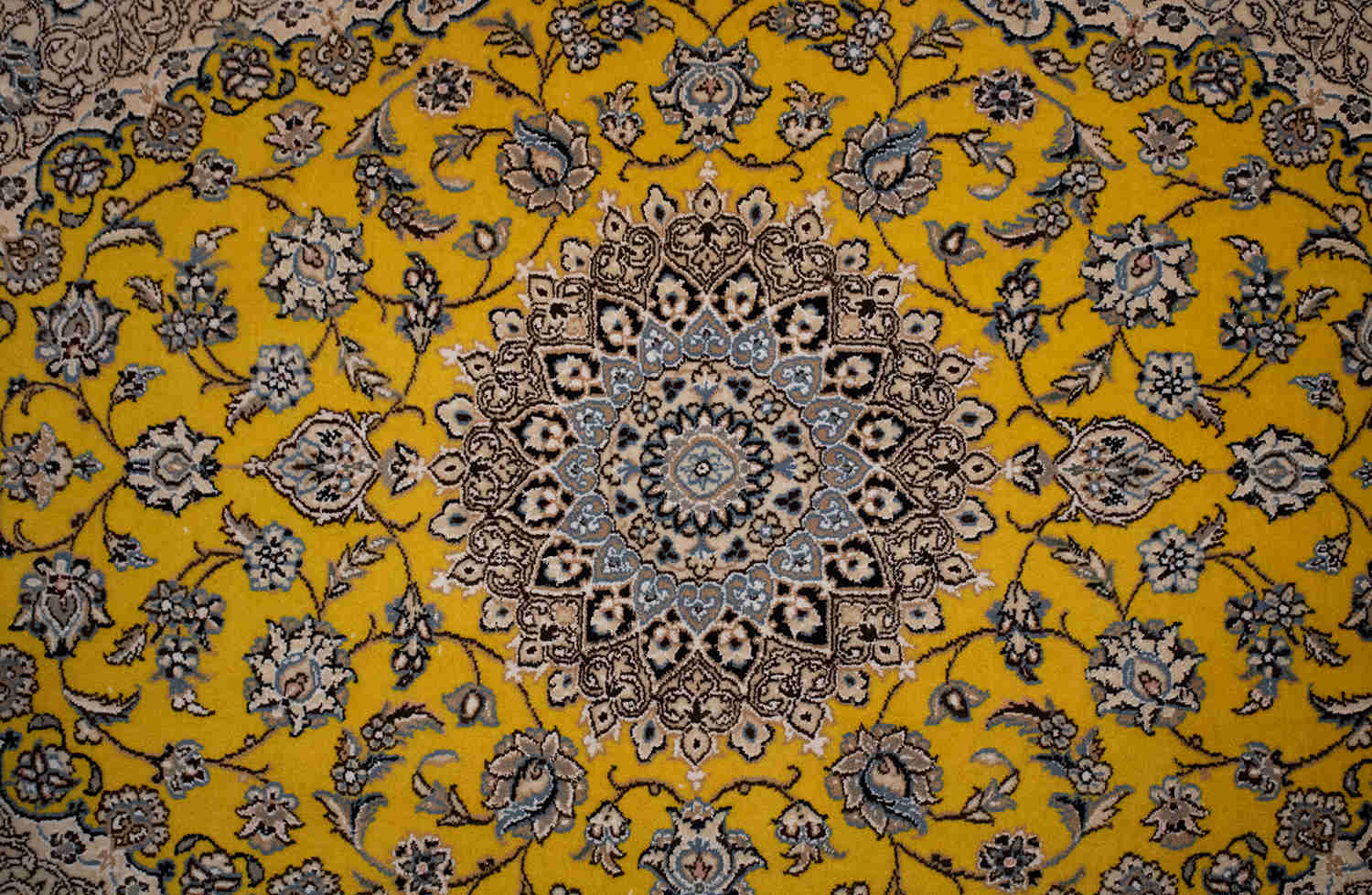 Yellow Nain Carpet