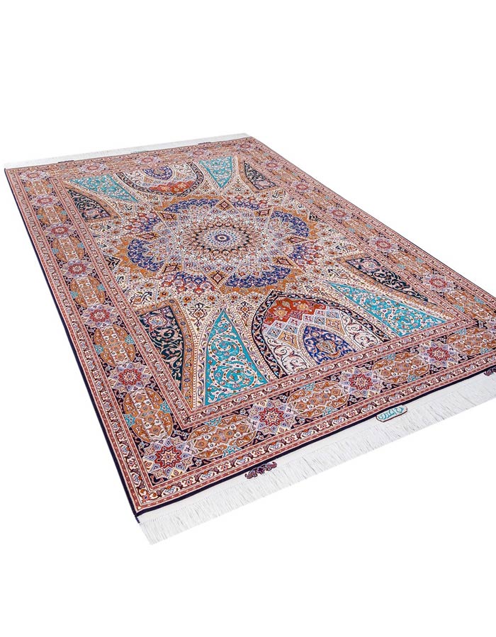 Traditional Tabriz handmade rug D02192T