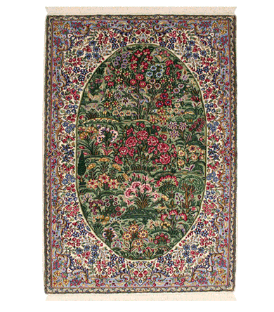 Persian handmade Kerman rug k0041