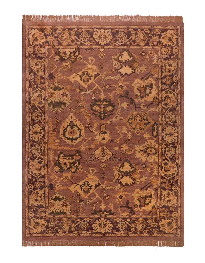 Handmade 6 meter Brown Patina Persian Sultanabad Rug  SA01