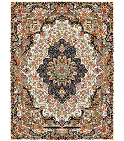 Persian classic Tabriz machine-made carpet aida