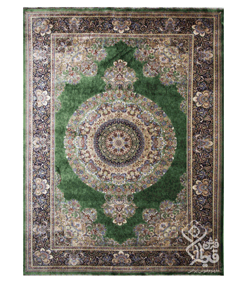Persian machine-made Kerman rug G243