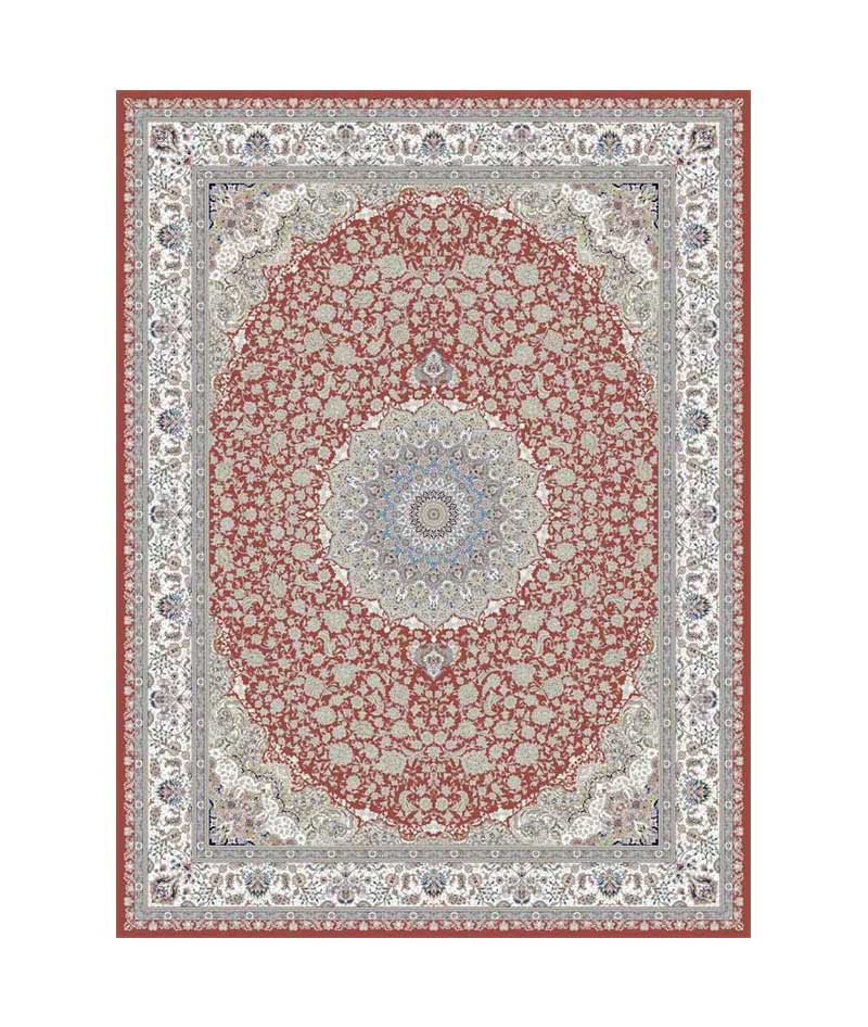 Classic Isfahan machine-made carpet 3719