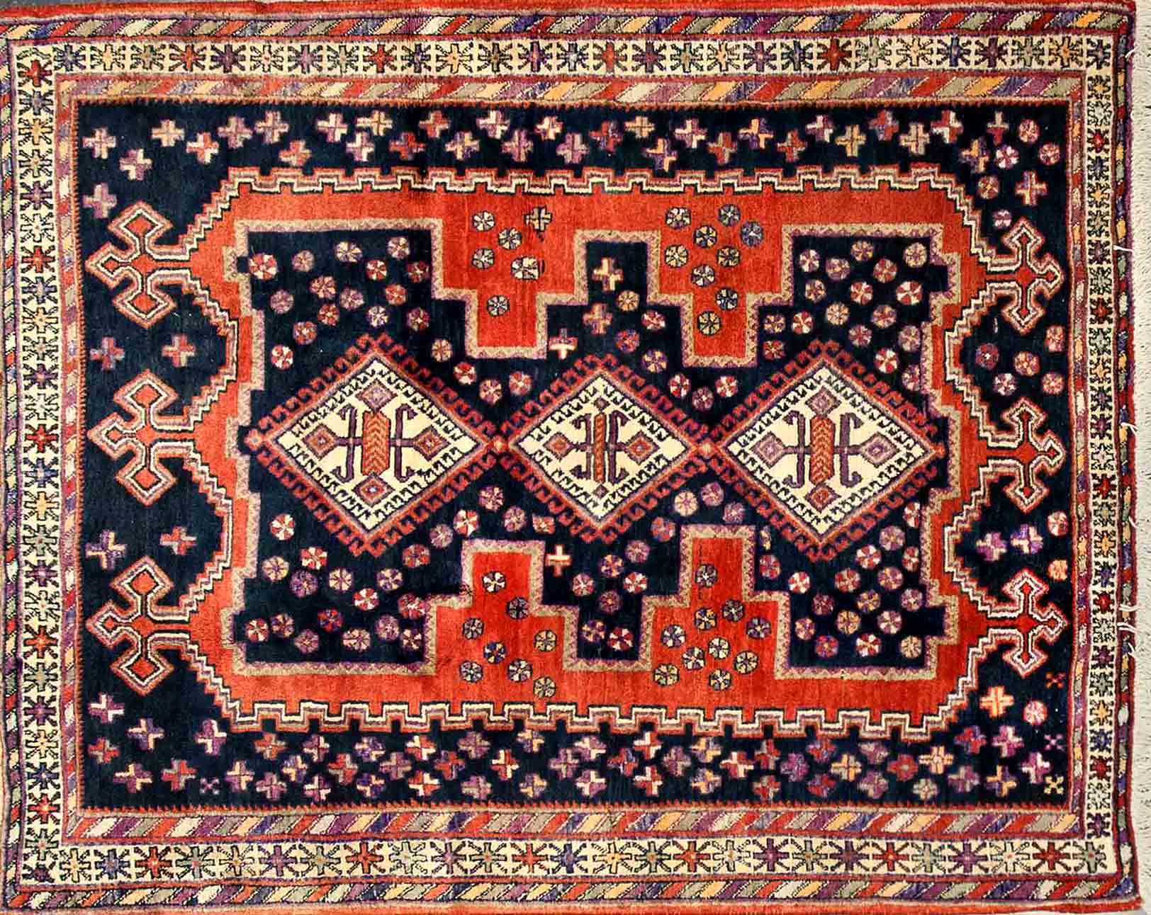 Persian Afshar Tribal Rug