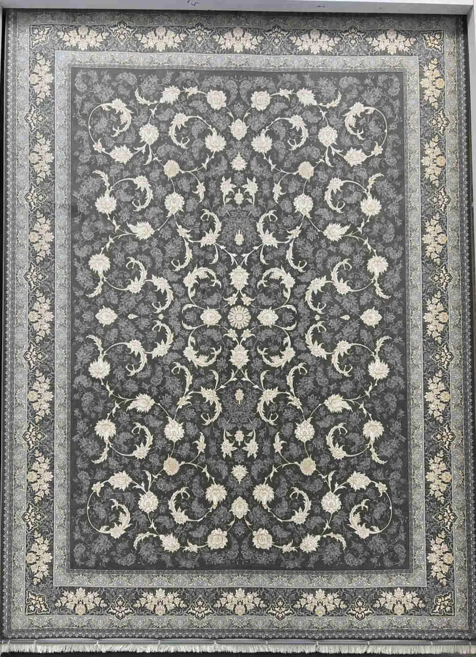 Machine-made Smoky Persian Rug