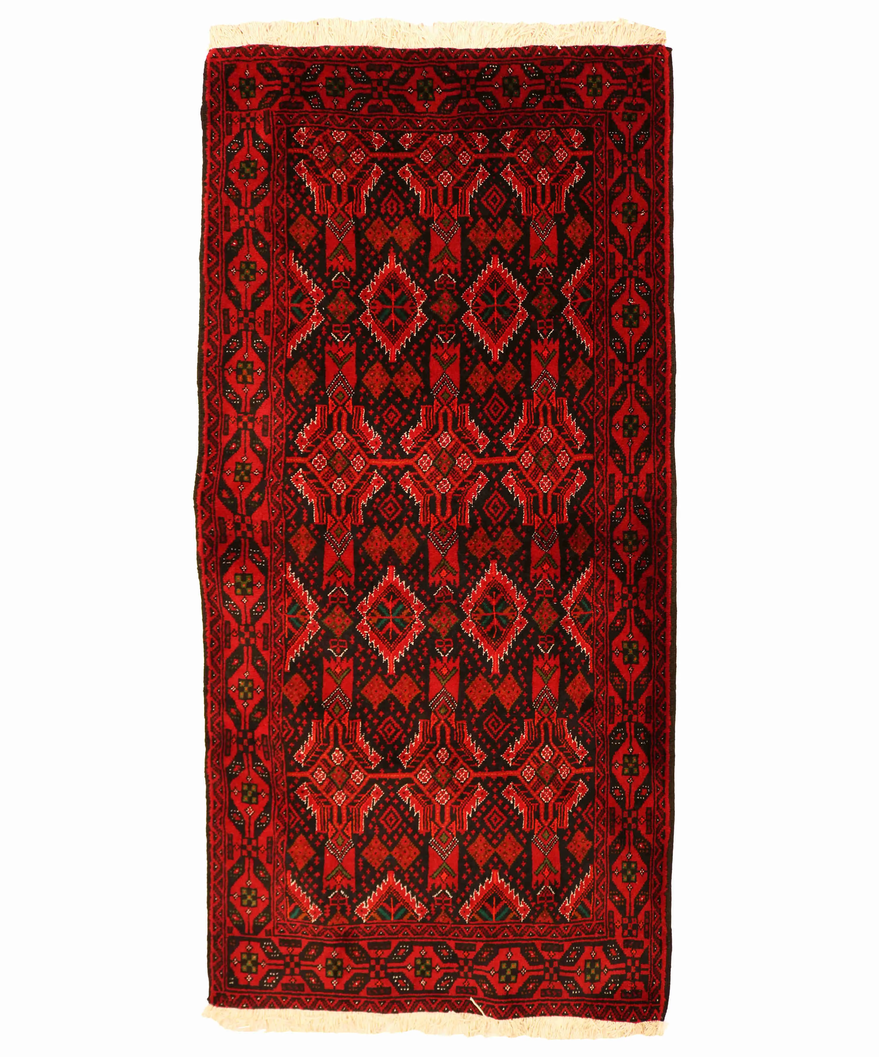 Hand Knotted Antique Baloch Rug 2040